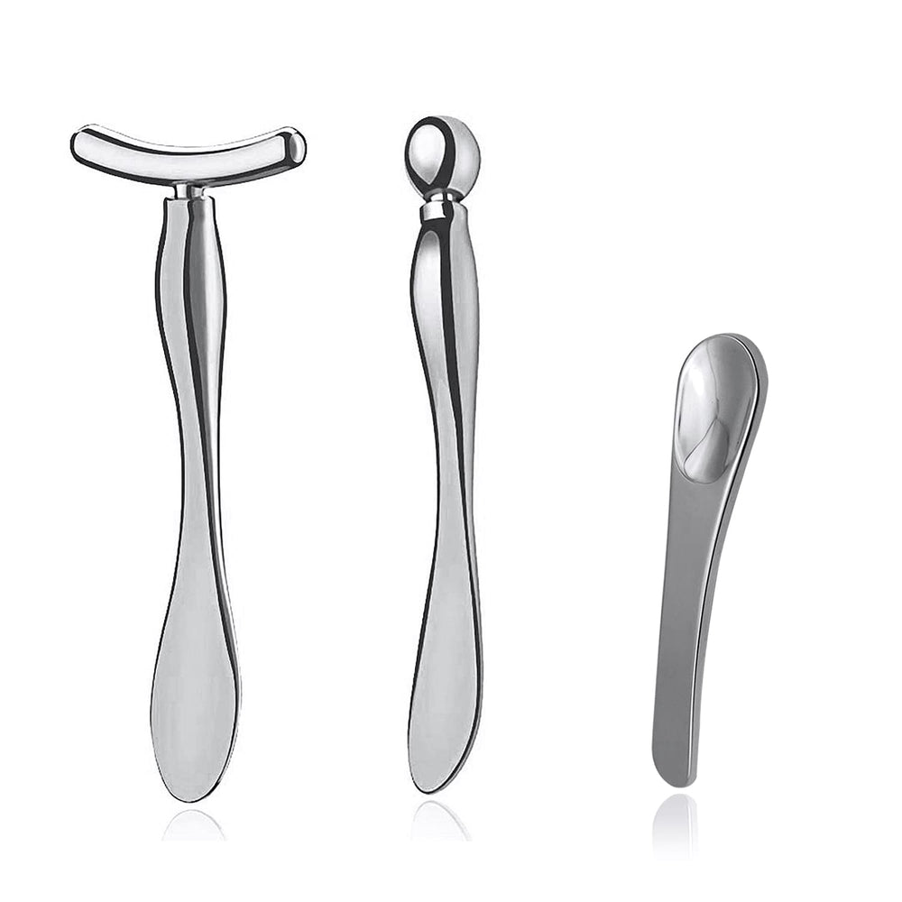Pimoys aplicador de ojos set de 3 piezas para aplicar crema con precisión