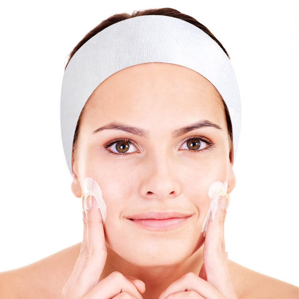 Pimoys banda para spa y salon, uso sin ayuda para limpieza y maquillaje