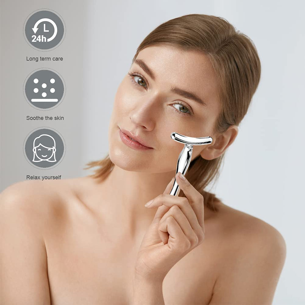 Pimoys herramienta de masaje facial para mejorar absorción de sérum