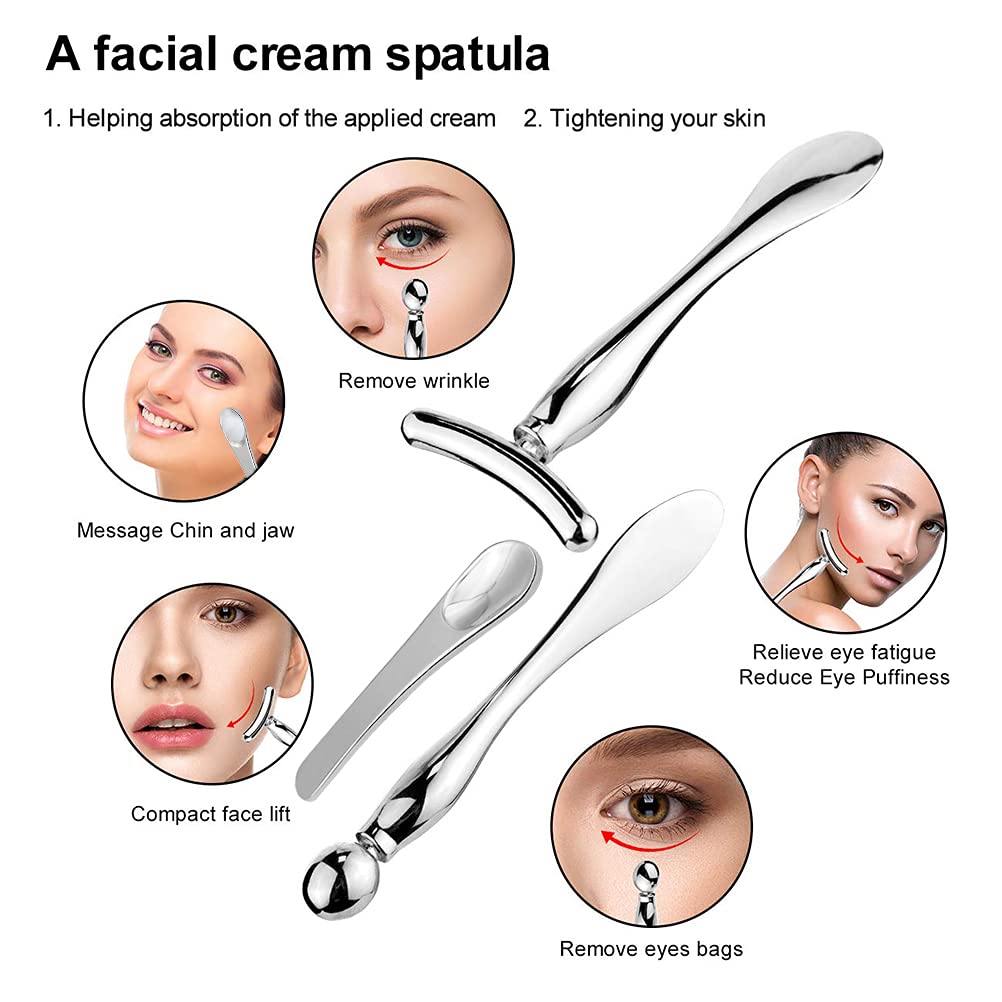 Pimoys set completo para cuidado ocular con masaje suave