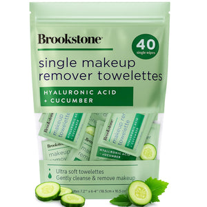 Pink Sky Brookstone: toallita desmaquillante individual ultra suave para piel sensible