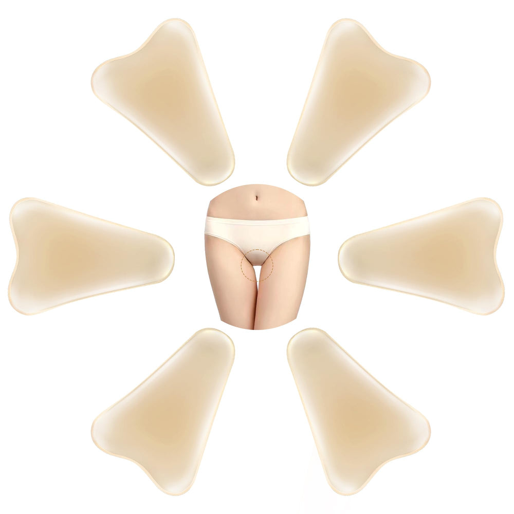 PINKMOLI: Almohadillas de silicona cubren la zona frontal con cobertura suave y discreta