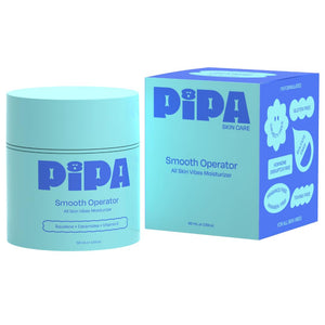 Pipa Smooth Operator crema facial para niños, hidratación suave para rostro