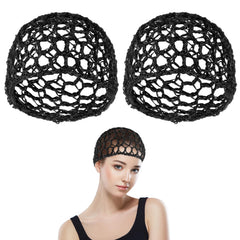 Gorro tejido Piriuuo para cabello negro, ajuste cómodo para uso diario.