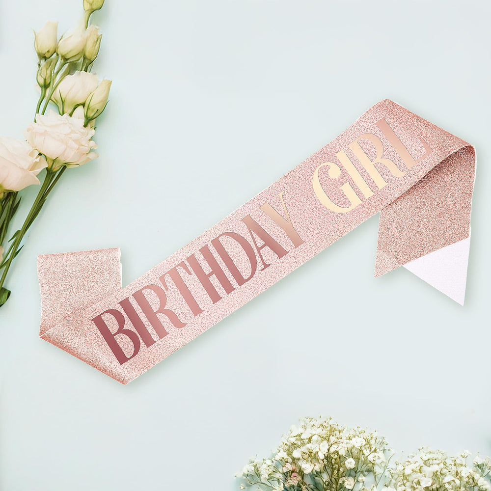 Piriuuo cinta rosa oro, brillo para fotos y decoraciones