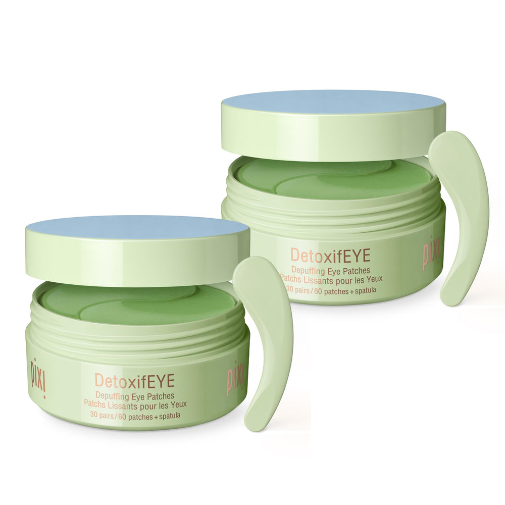 Pixi DetoxifEYE parches hidrogel para ojos con efecto refrescante