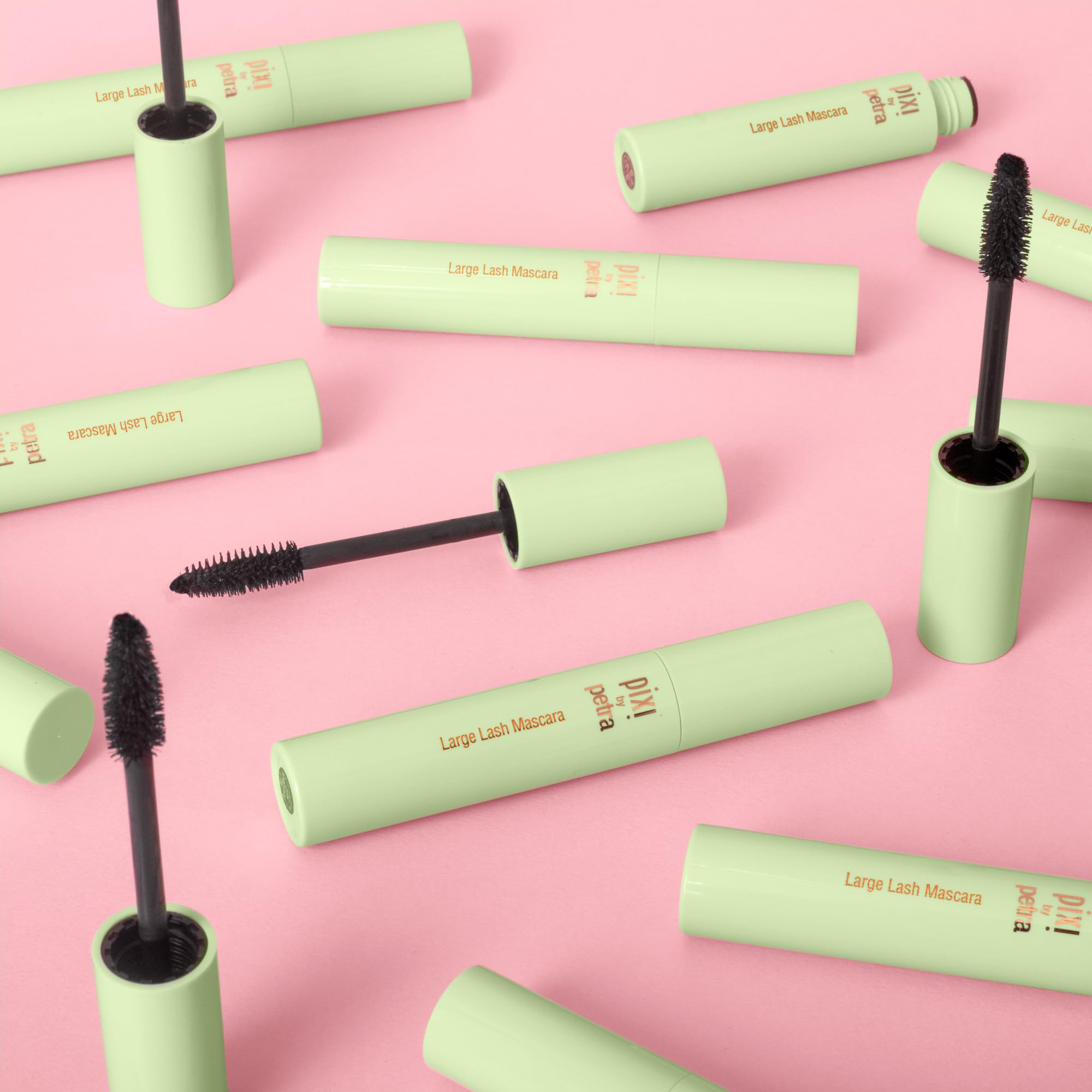 Pixi Large Lash Mascara extracto de bambú hidrata y fija