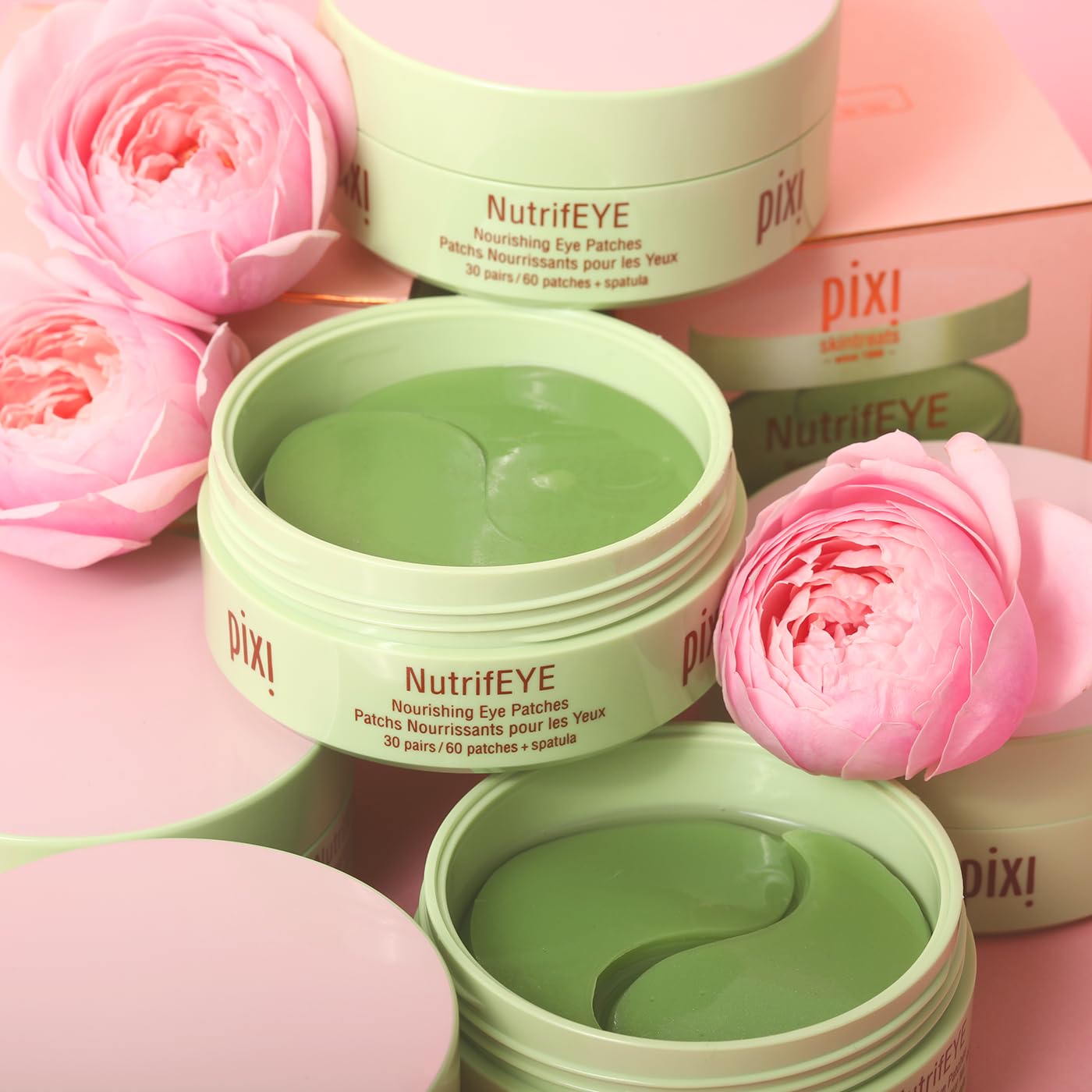 Pixi NutrifEYE parche ojeras para luminosidad suave.