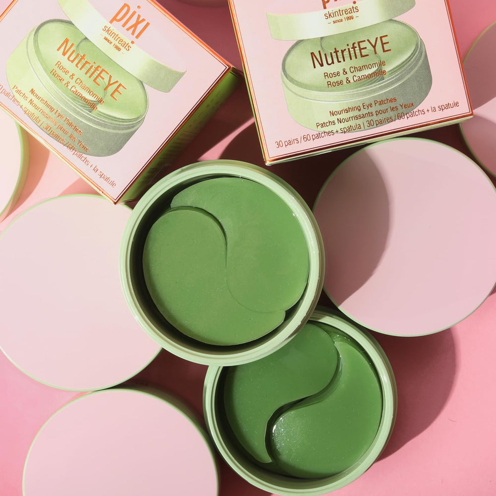 Pixi NutrifEYE parche ojeras sin fragancia para uso diario.