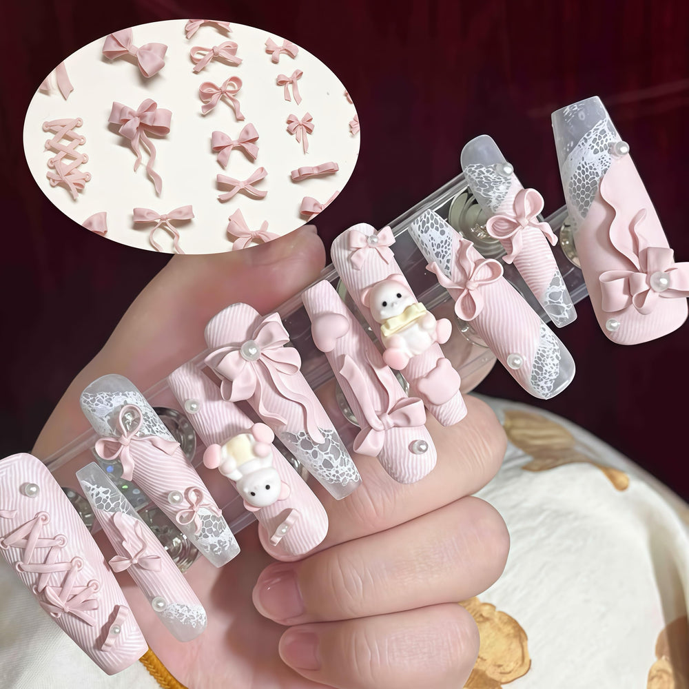 Pizadix Lazo Mini, detalle para uñas con acabado delicado.