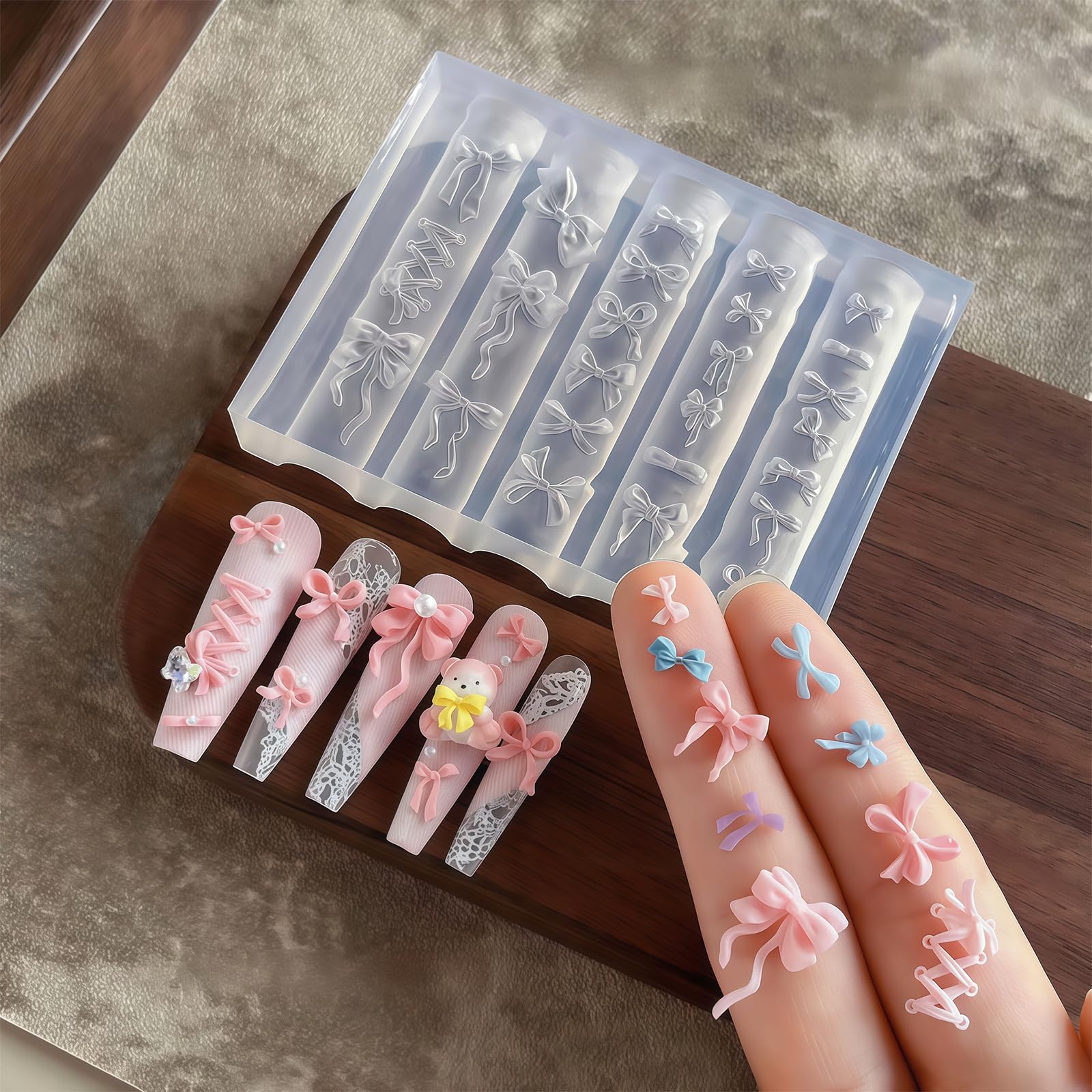 Pizadix Lazo Paso a Paso, perfecto para principiantes en nail art.