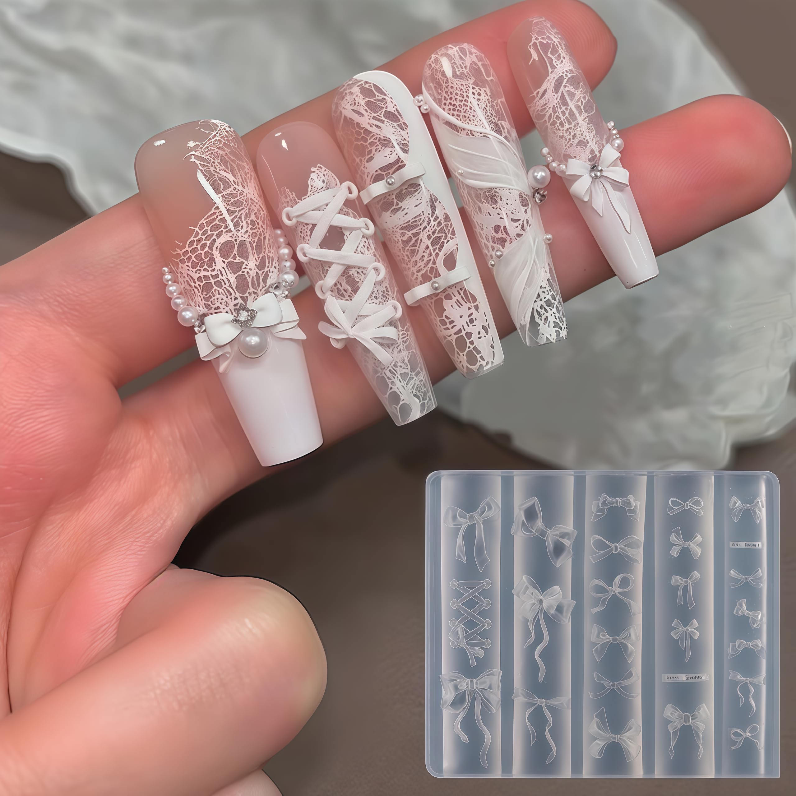 Pizadix Lazo Resina, desmolde fácil para decoraciones duraderas.
