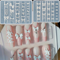 Pizadix Lazo Uñas, moldes de silicona para decoraciones con resina.