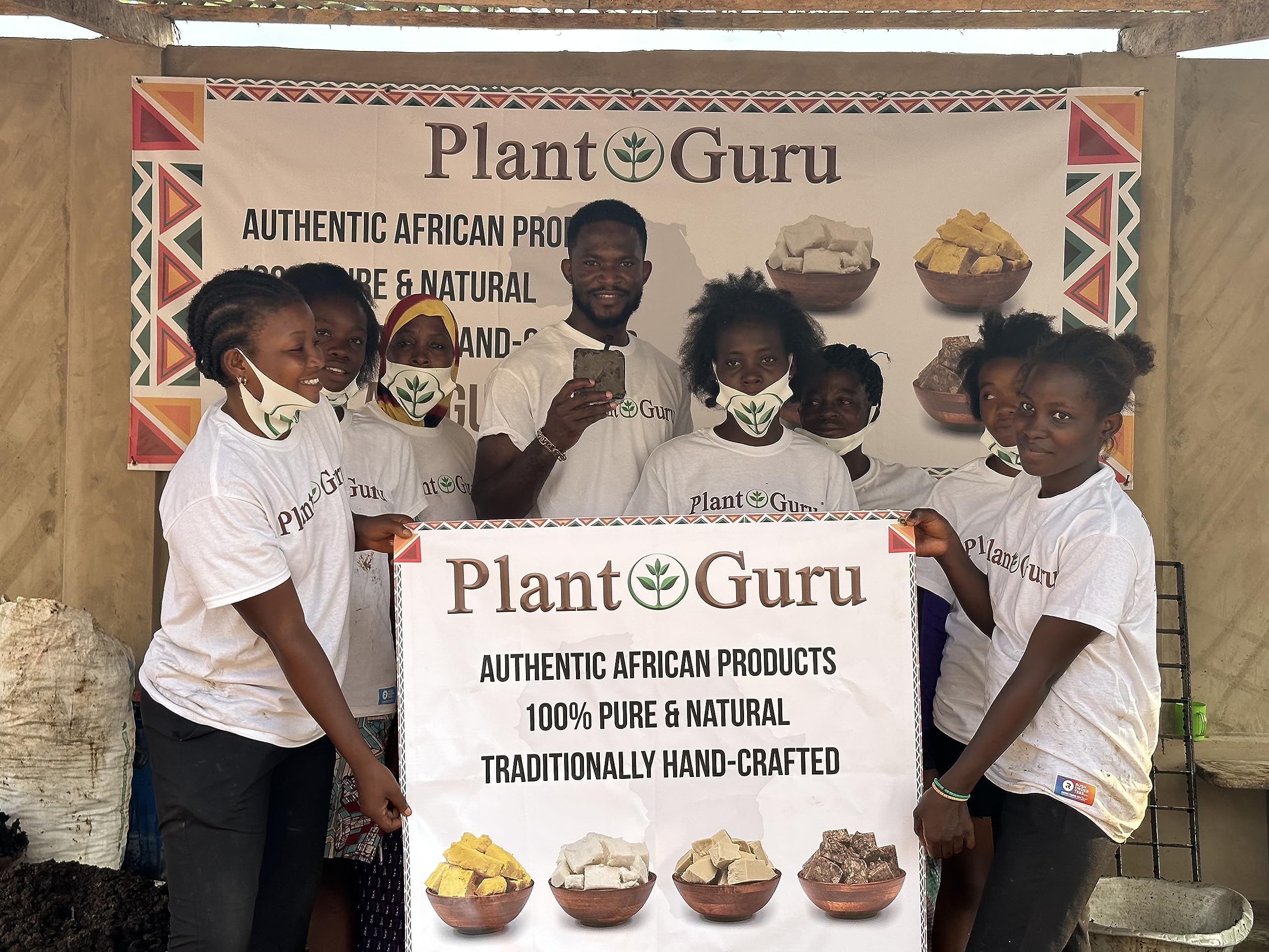 Plant Guru Jabón Negro Africano Uso diario, fórmula multiusos para pieles mixtas.
