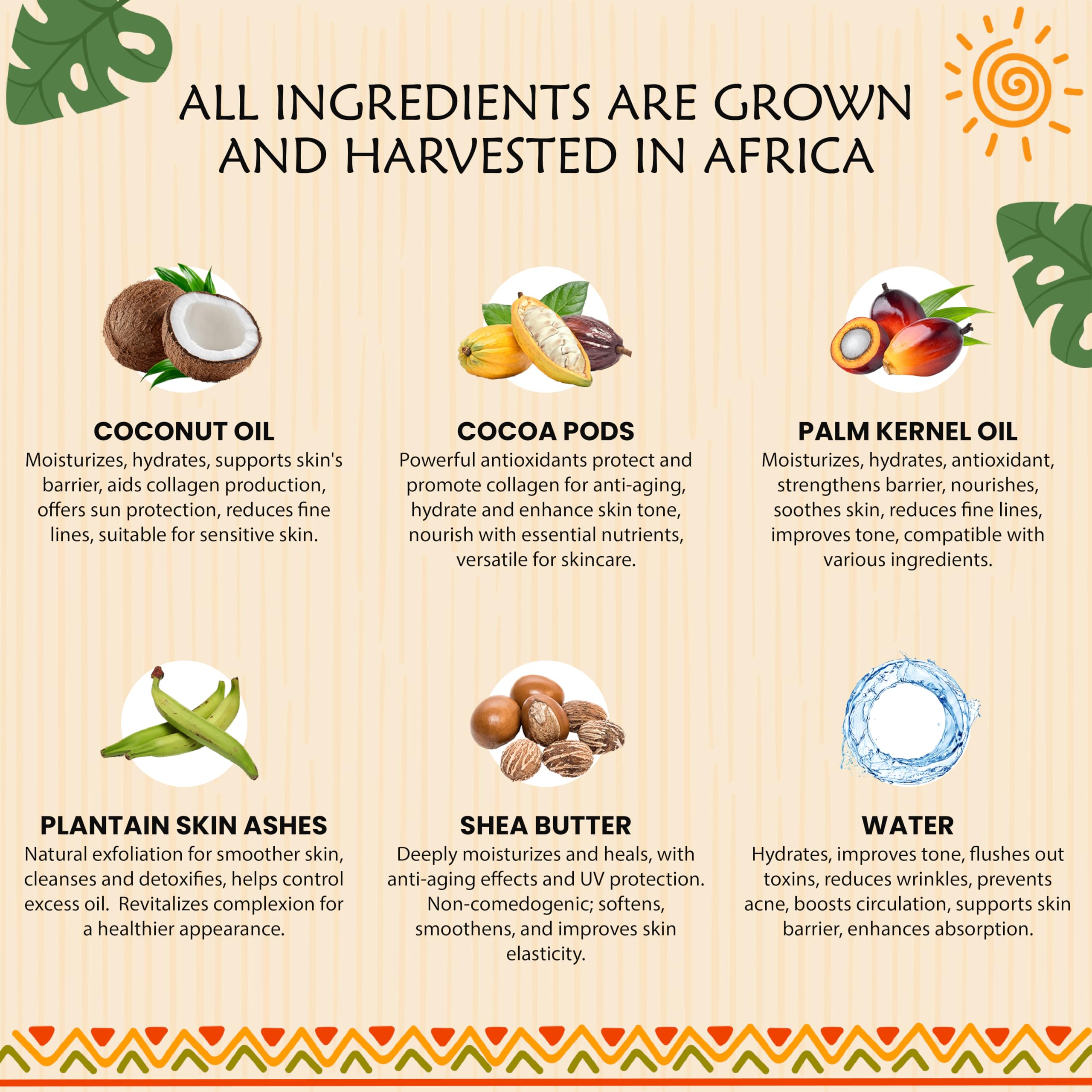 Plant Guru Jabón Negro Africano Manteca de karité, nutrición para piel seca.