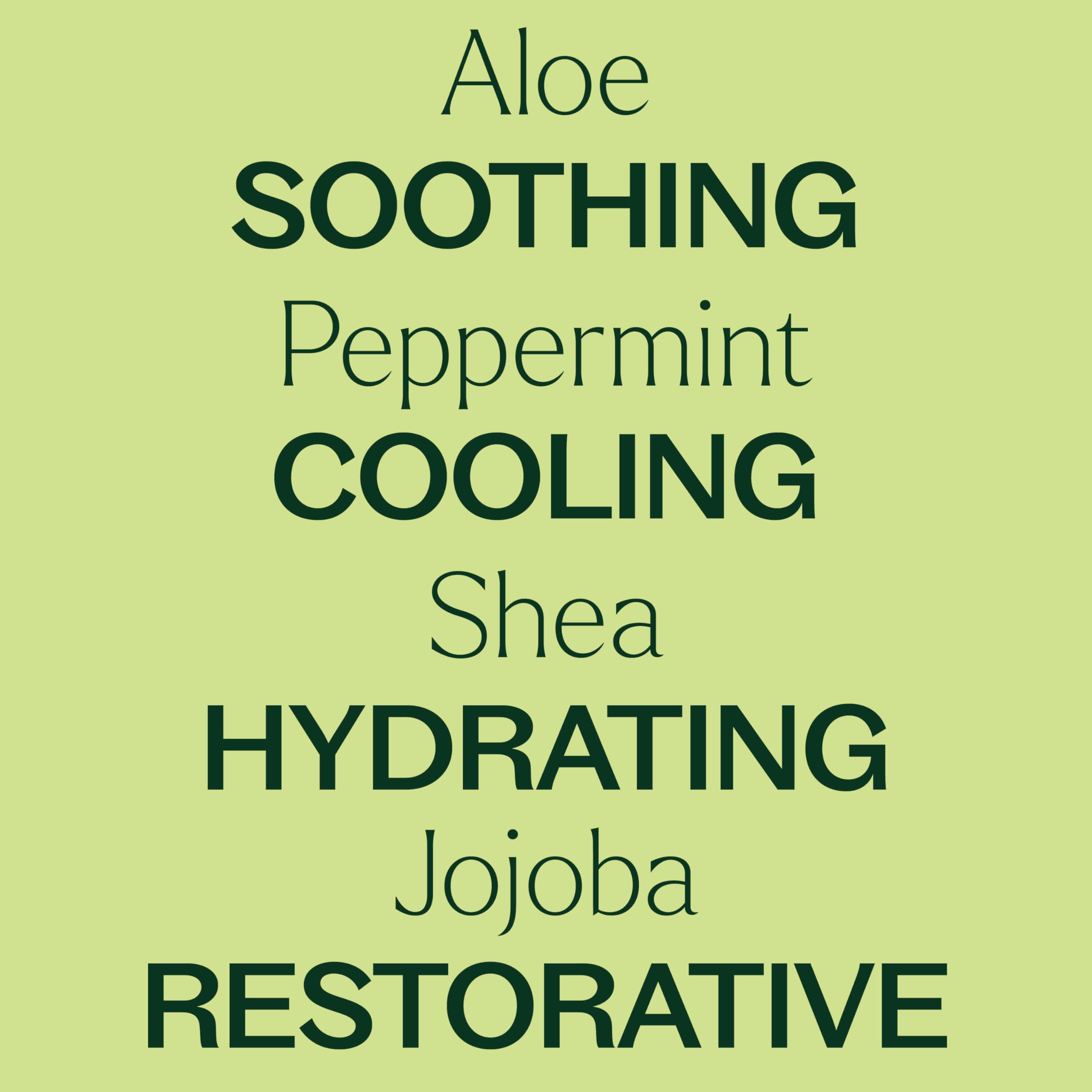 Textura rica y sedosa de la Loción Peppermint de Plant Therapy