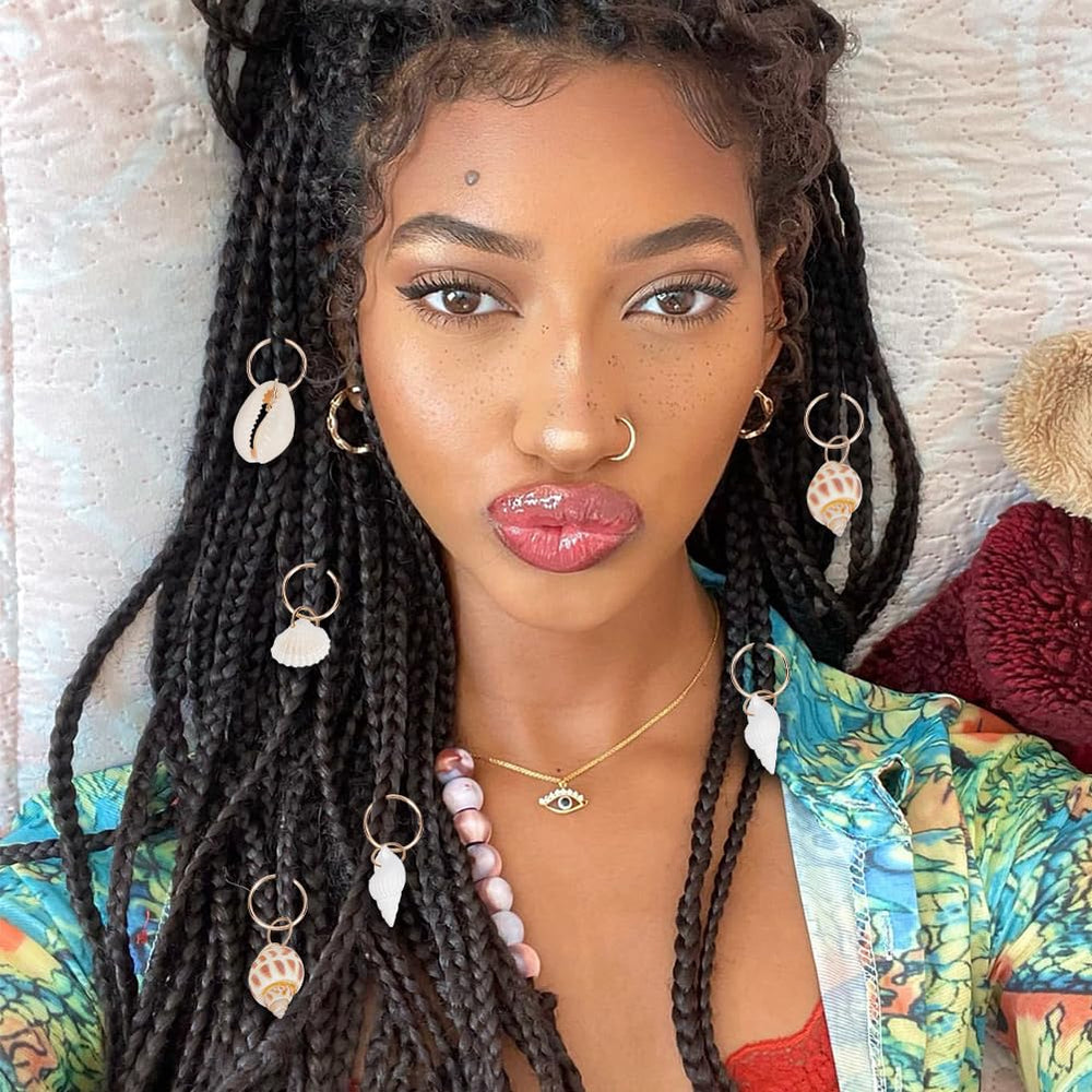 PLIGREAT conjunto 60 piezas, accesorios para dreadlocks veraniegos