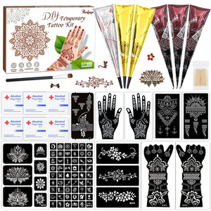 PllusJoys plantilla de tatuaje temporal para piel con detalles nítidos.