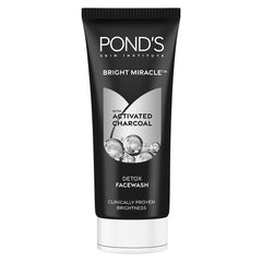 POND'S Brillo Milagroso con Carbón Activado, limpiador facial en tubo para limpieza diaria