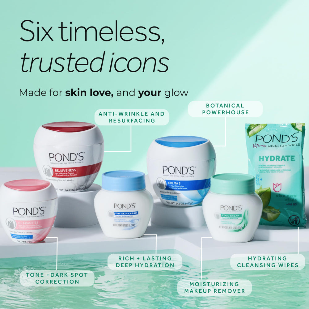 POND'S Rejuveness crema: rutina diaria de mañana y noche para piel nutrida.