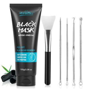 POP MODERN.C mascarilla negra con carbón de bambú para limpieza profunda de poros