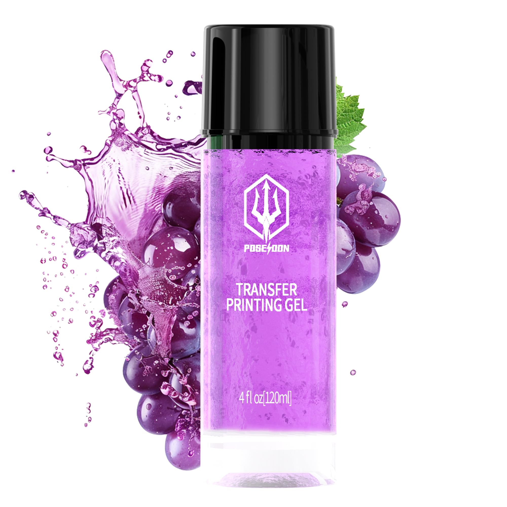 POSEIDON Tattoo Stencil Transfer Gel es suave para la piel, con fórmula no irritante.