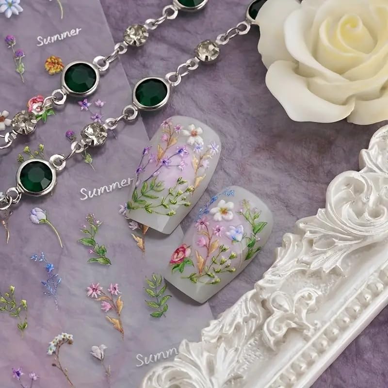 PowPOP estampa mariposas 5D, añade un toque elegante a uñas naturales o artificiales.