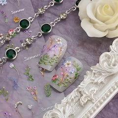 PowPOP estampa mariposas 5D, añade un toque elegante a uñas naturales o artificiales.