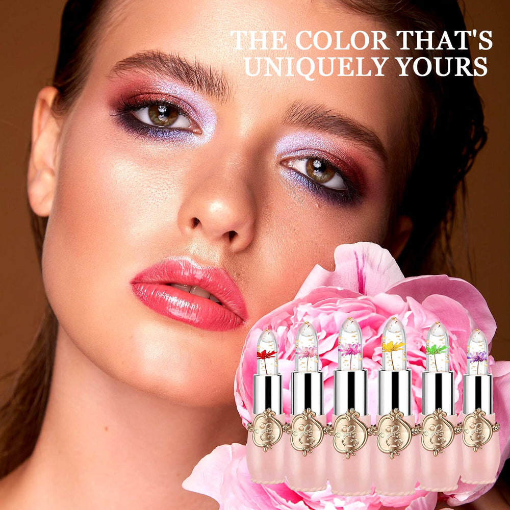 PPPanYiDi kit labiales jelly de 6 unidades para hidratación y color.