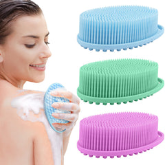 PQRUU pack exfoliante corporal: tres unidades para exfoliar todo el cuerpo.