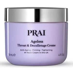 PRAI crema cuello-escote: efecto tensado visible para cuello
