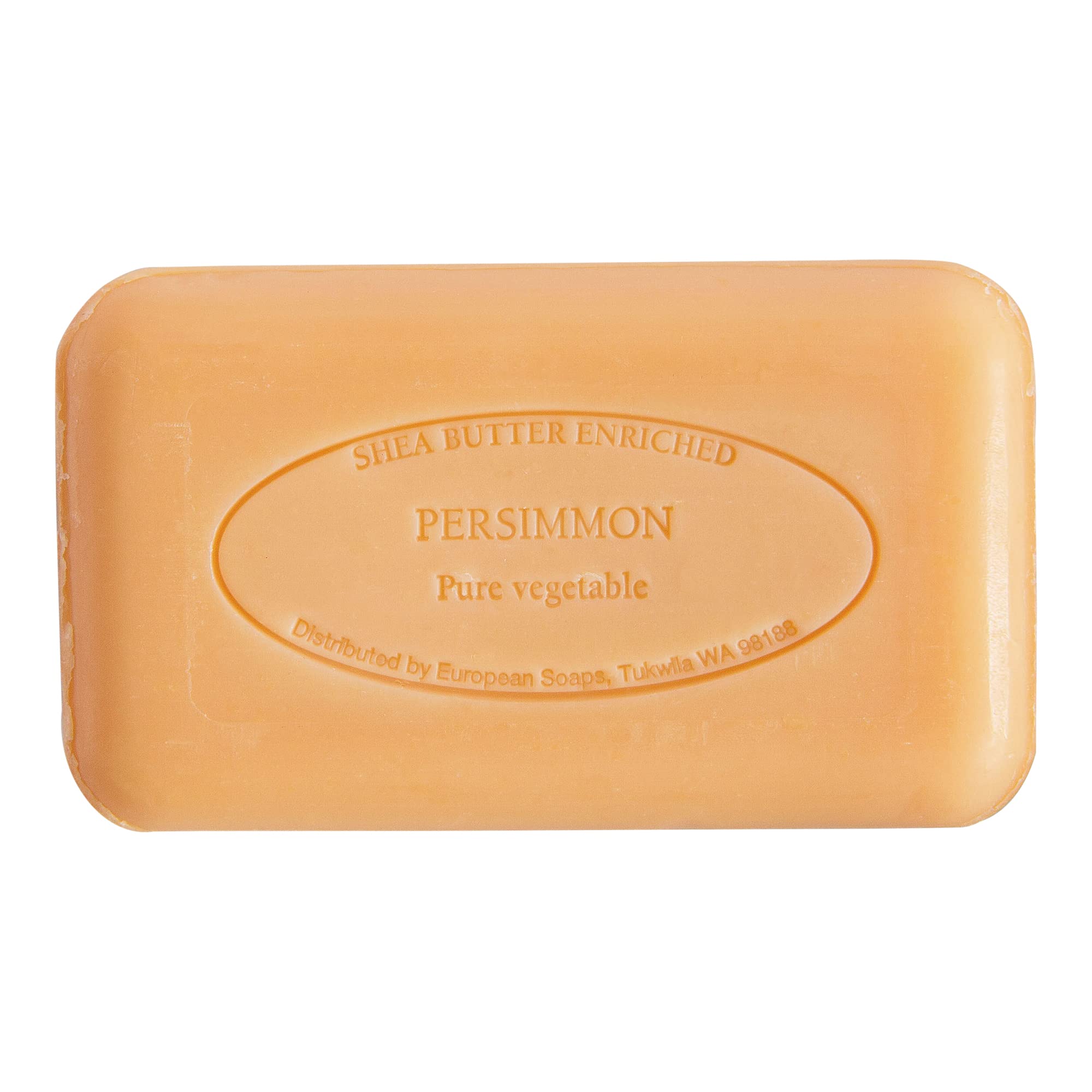 Pre de Provence barra-persimon: espuma cremosa para manos y cuerpo.