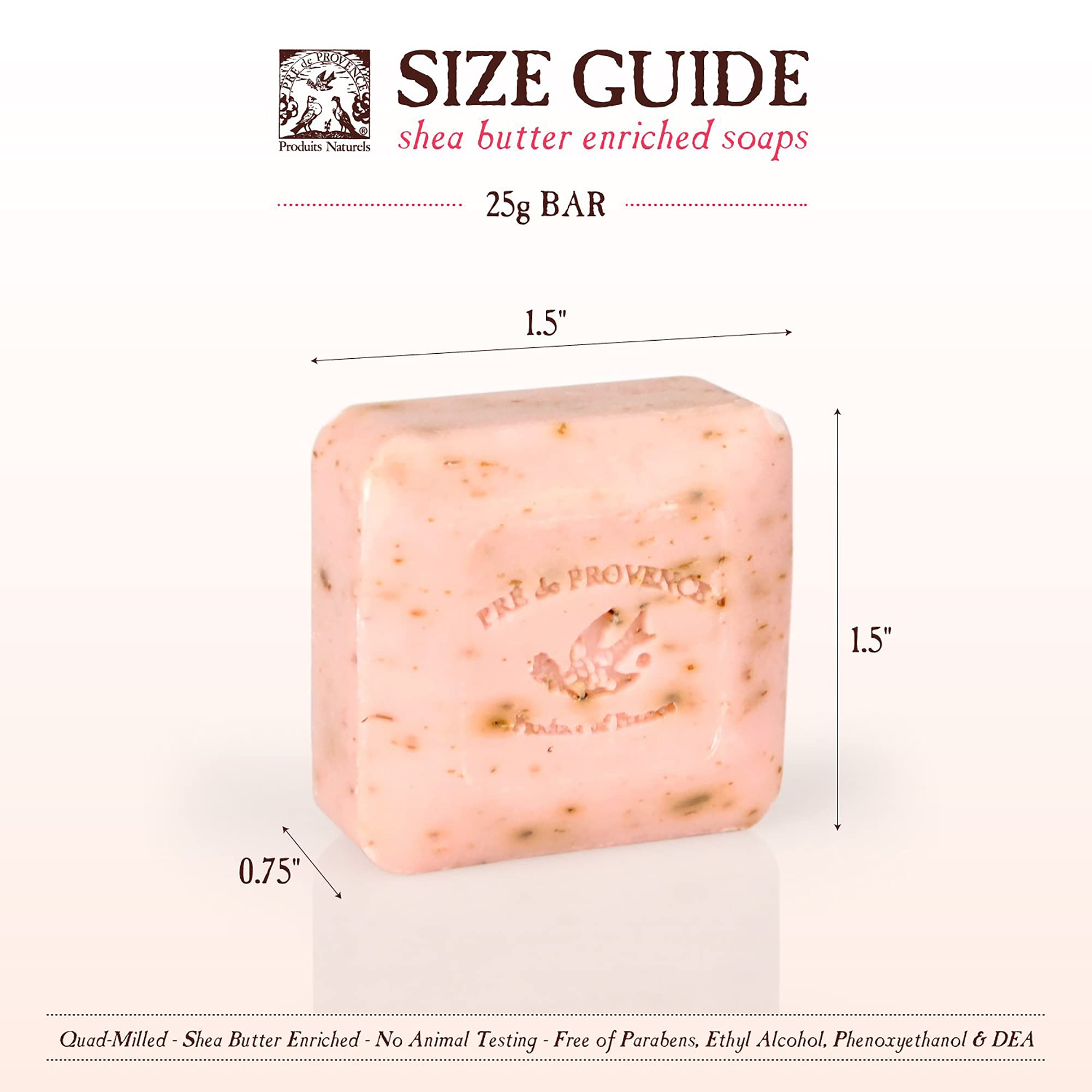 Pre de Provence jabon leche, cuidado suave para piel sensible e hidratada