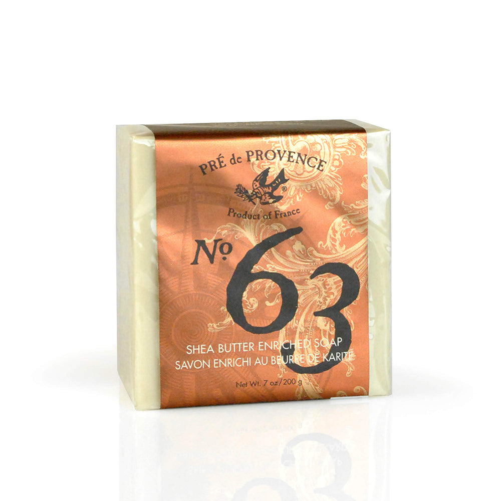 Pre de Provence No63 Jabón de Cuerpo: higiene diaria con aroma sutil.