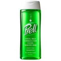 Prell Champú Clásico, botella, limpieza profunda suave para el cabello