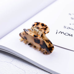 Prettyou pinza de pelo acetato diseno frances para uso diario