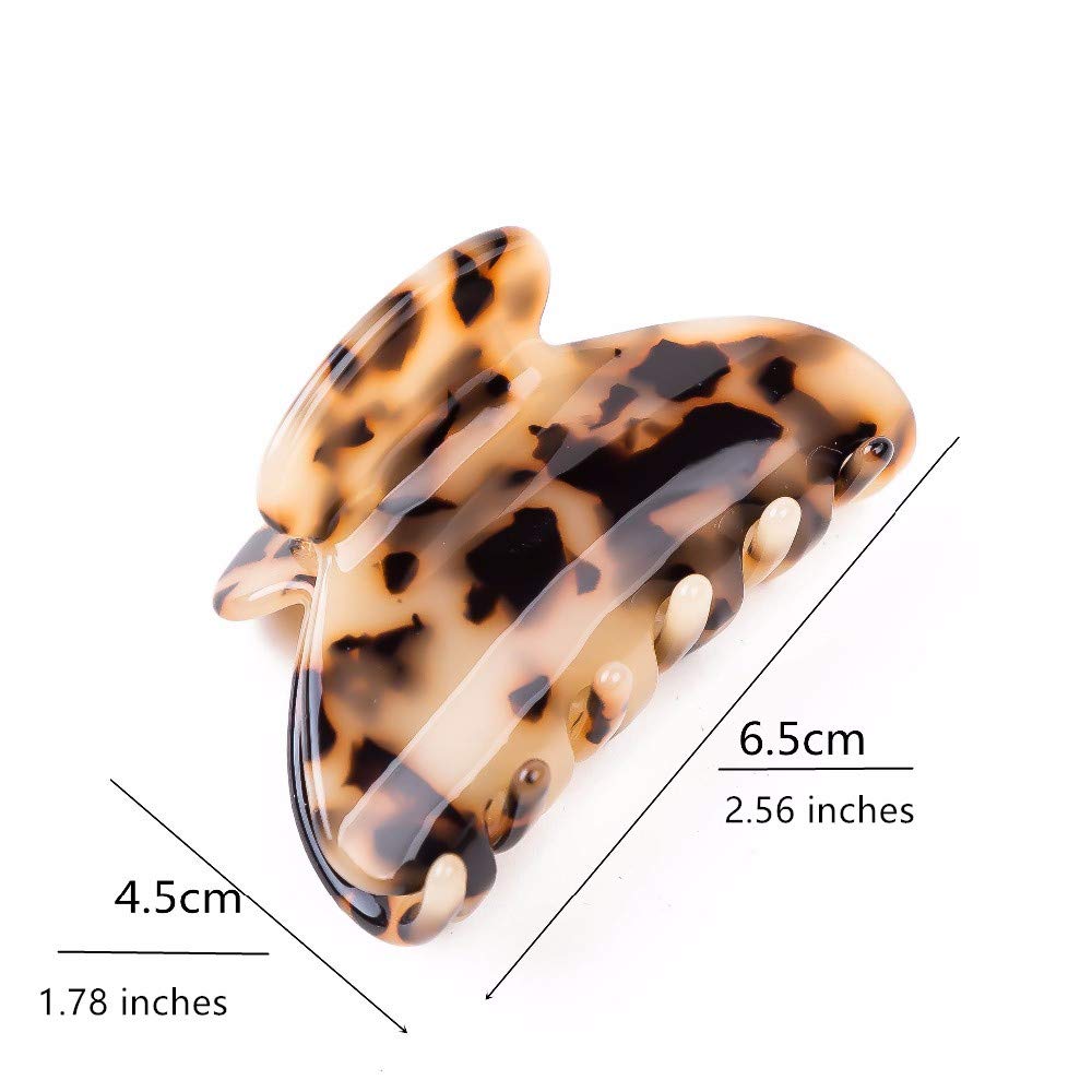 Prettyou pinza de pelo acetato talla mediana ofrece sujecion comoda