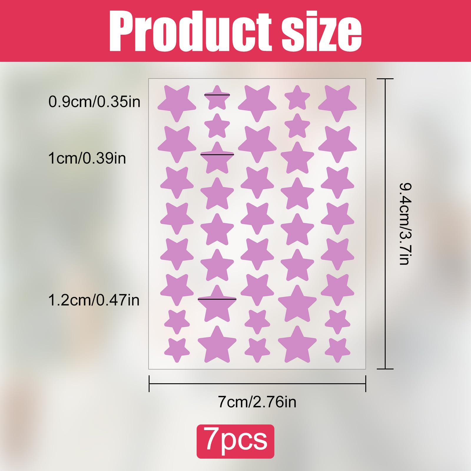 Parches hydrocoloides estrella Pretwad en colores divertidos para combinar con tu look diario