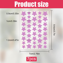 Parches hydrocoloides estrella Pretwad en colores divertidos para combinar con tu look diario