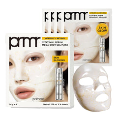 Primera PRMR mascarilla gel suero Vitatinol empaque para cuidado nocturno