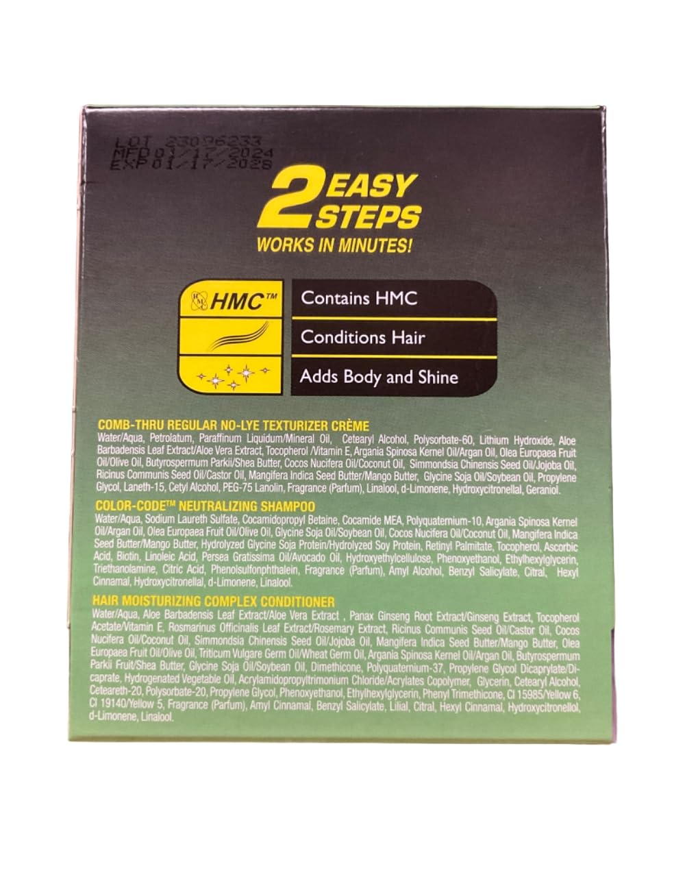 Pro-Line Racing Comb-Thru texturizador en la mano, define rizos y aporta cuerpo ligero.