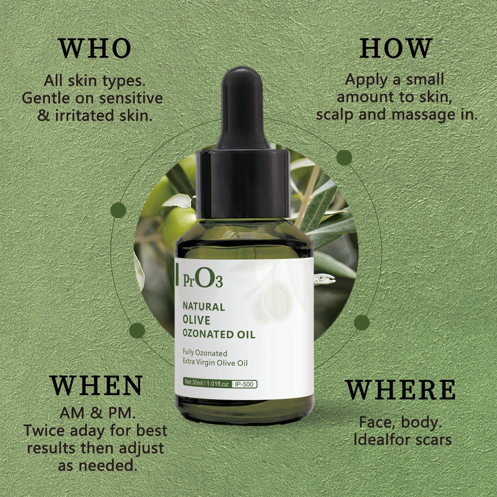 PrO3 Aceite de Oliva Ozono, almacenamiento recomendado para calidad