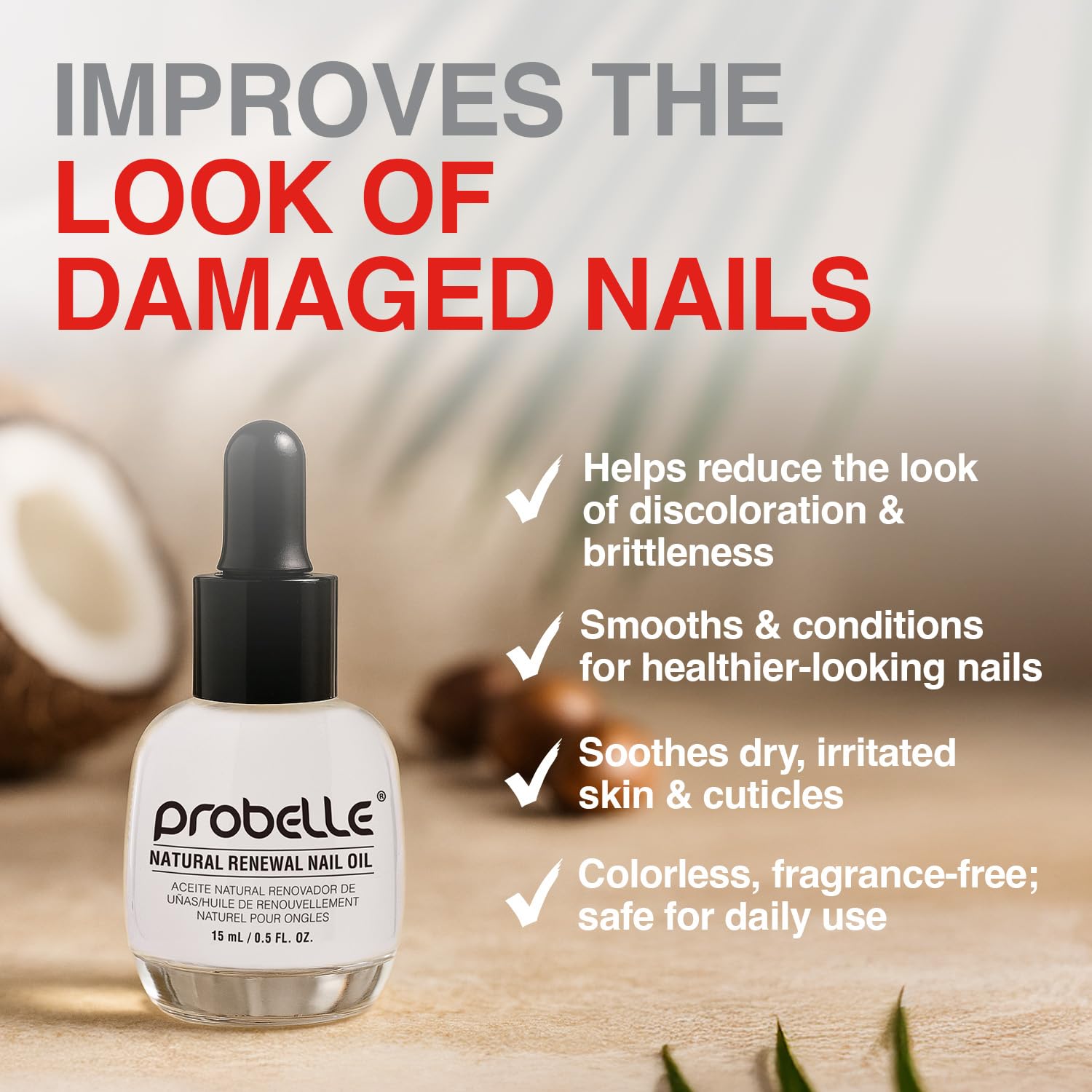 Probelle Alivio Disconfort Uñas reduce irritación.