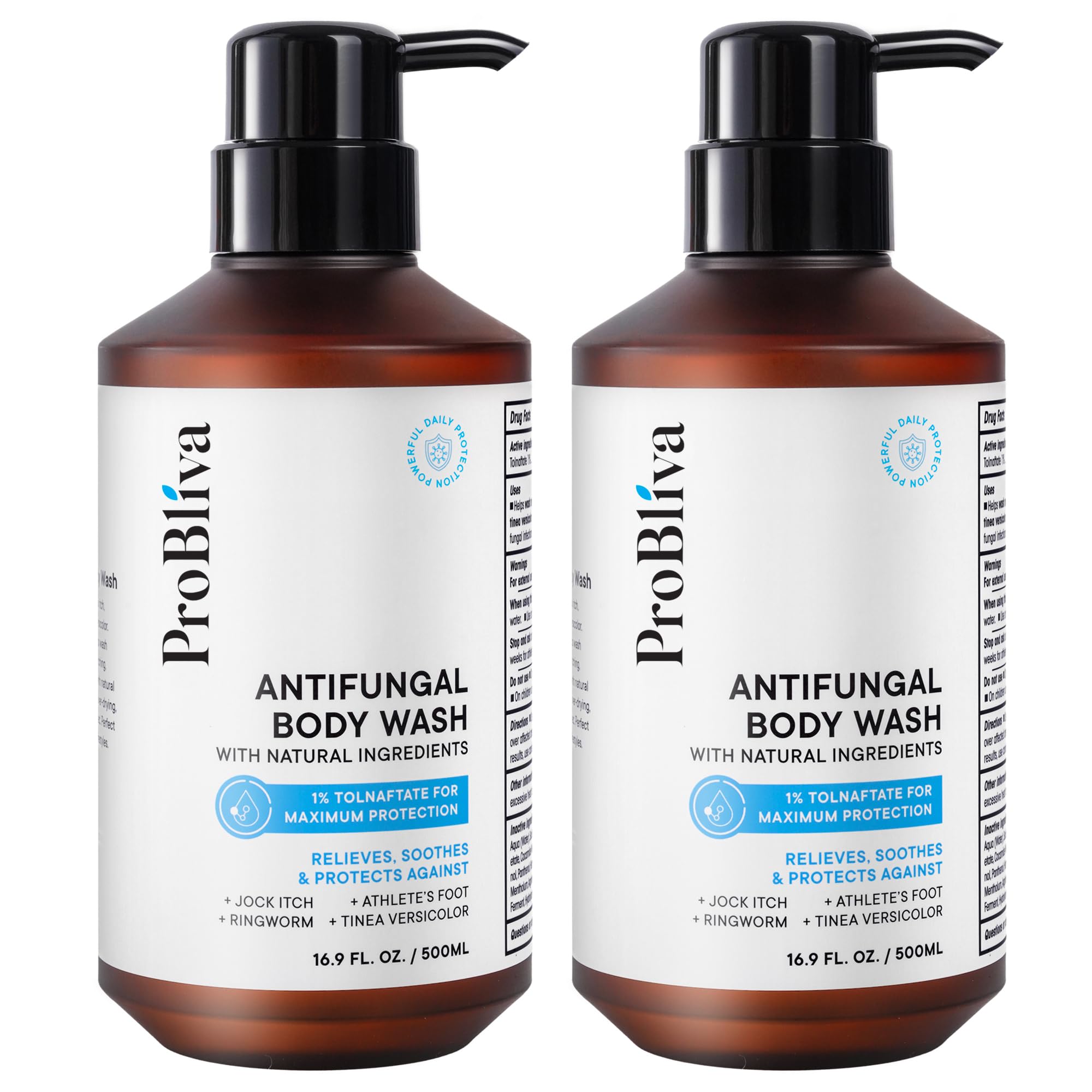 ProBliva botella antifúngica para piel limpia y protegida