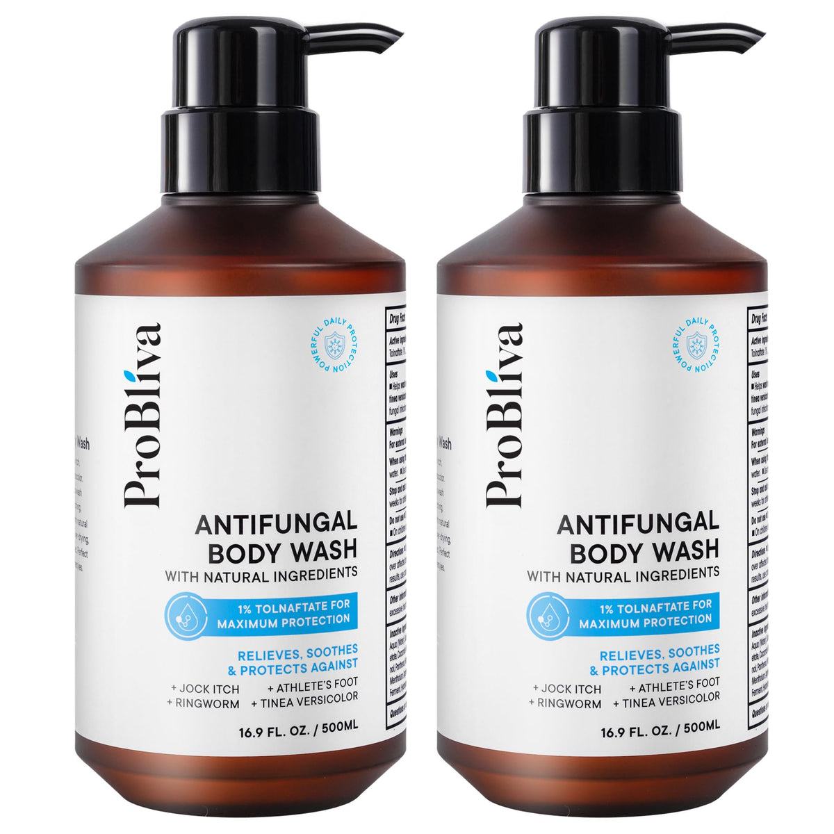 ProBliva botella antifúngica para piel limpia y protegida