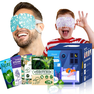 ProCIV mascarilla ojos vapor lavanda para relajación de ojos cansados