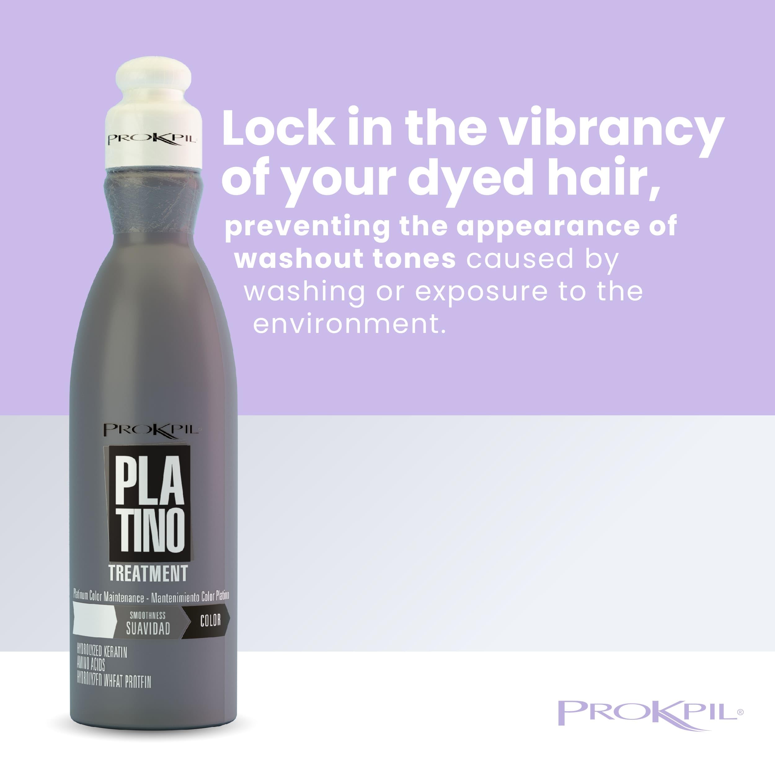 Prokpil cabello platino: brillo restaurado y textura más suave