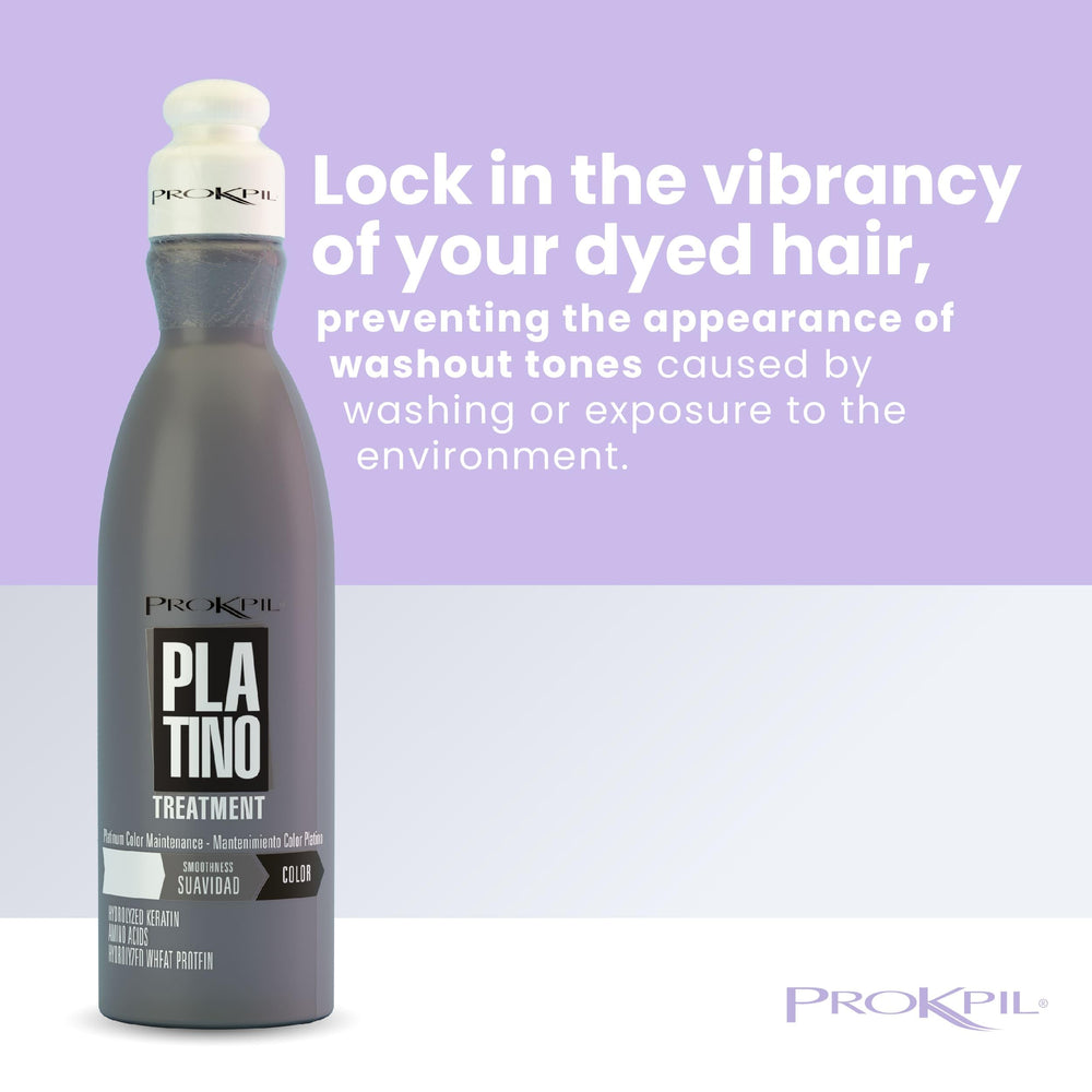 Prokpil cabello platino: brillo restaurado y textura más suave