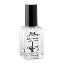 Prolana Nail Optimizer – botella con fórmula fortalecedora para uñas débiles.