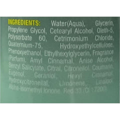 Etiqueta detallada de Pro-Line Comb-Thru Acondicionador con indicaciones para desenredar.